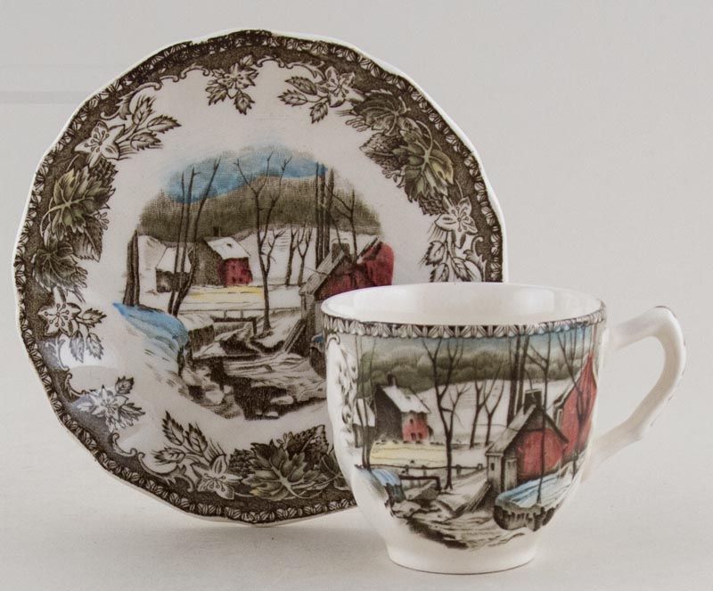 Coffee Cup and Saucer The Ice House c1970